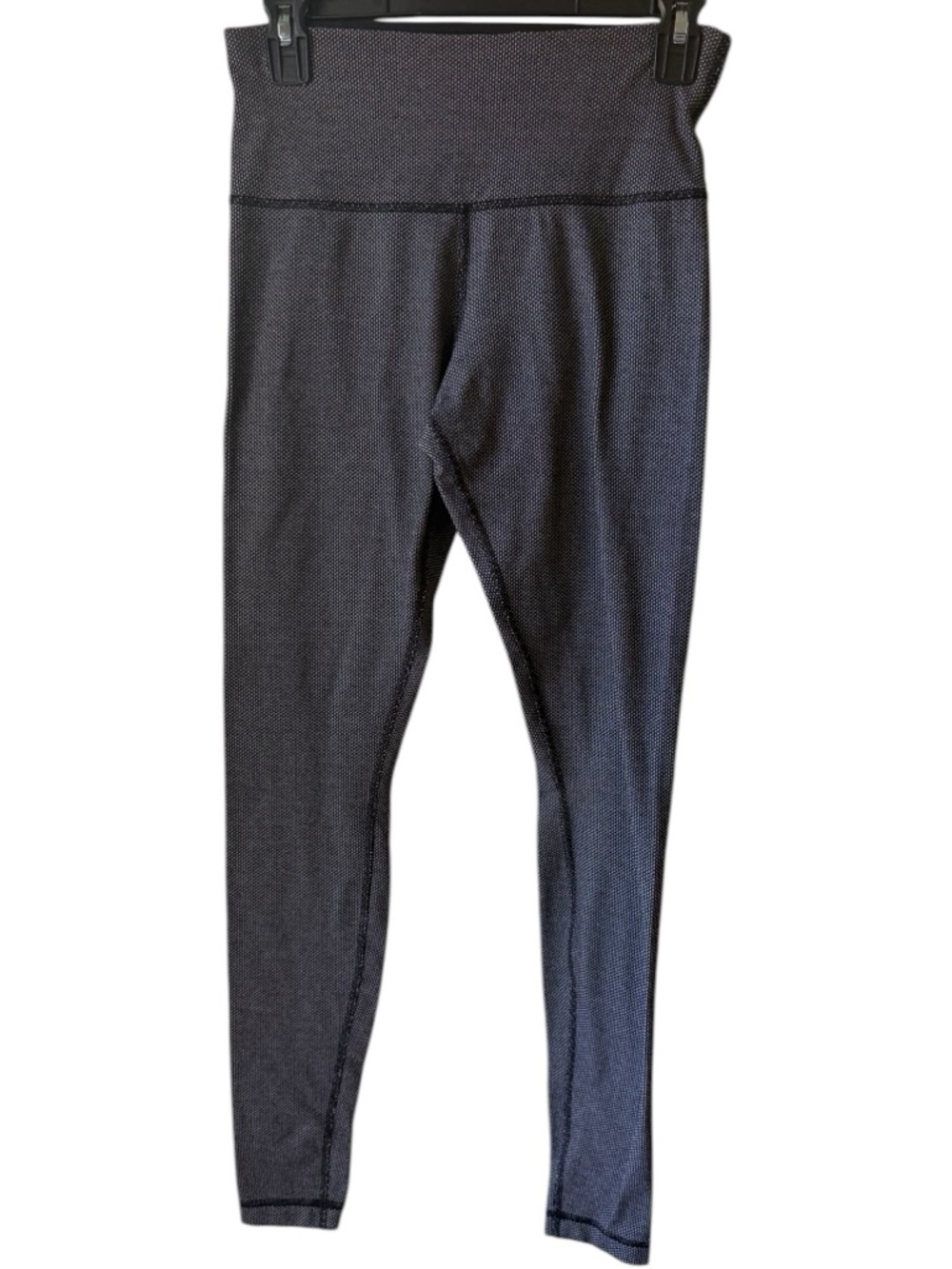 lululemon athletica Women's Black Heathered High-Rise Leggings